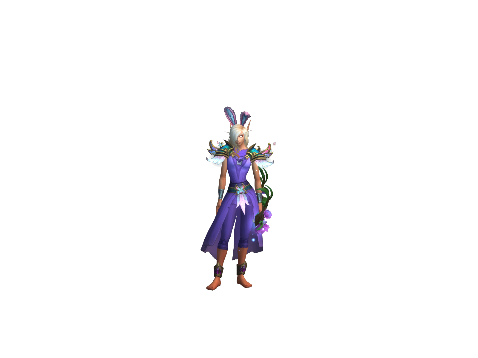 Dollypartn 3D character render