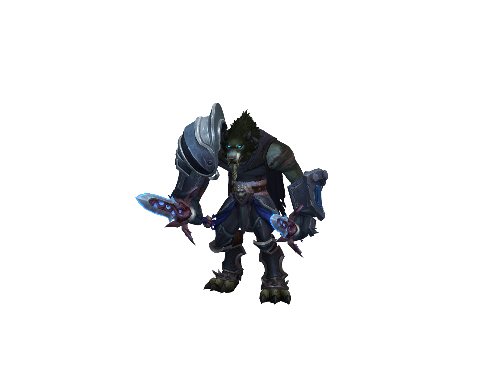 Rechar 3D character render