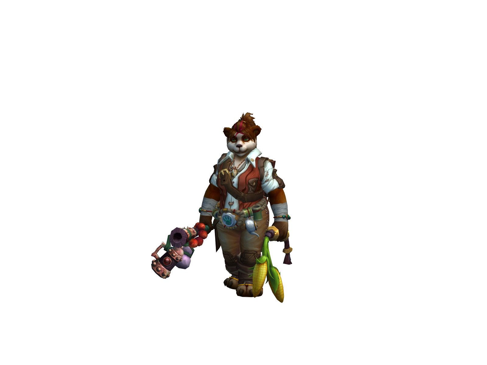 Hogleto 3D character render