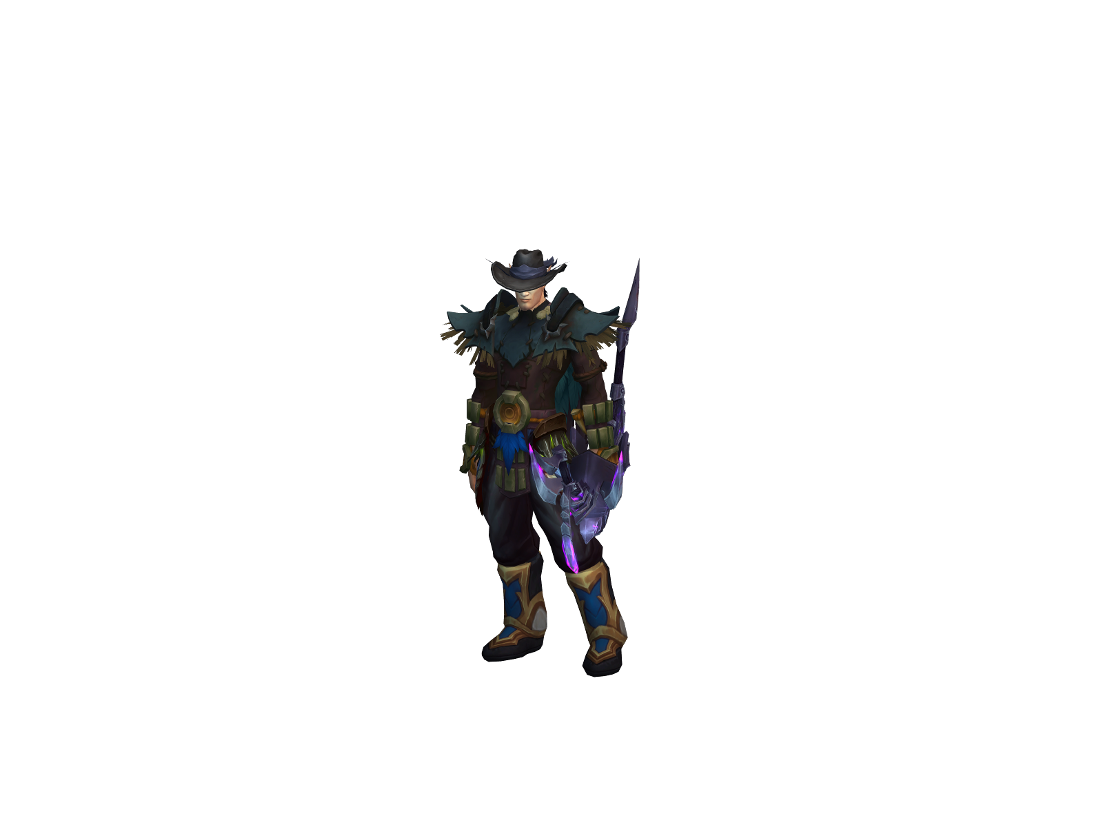 Brandoneo 3D character render