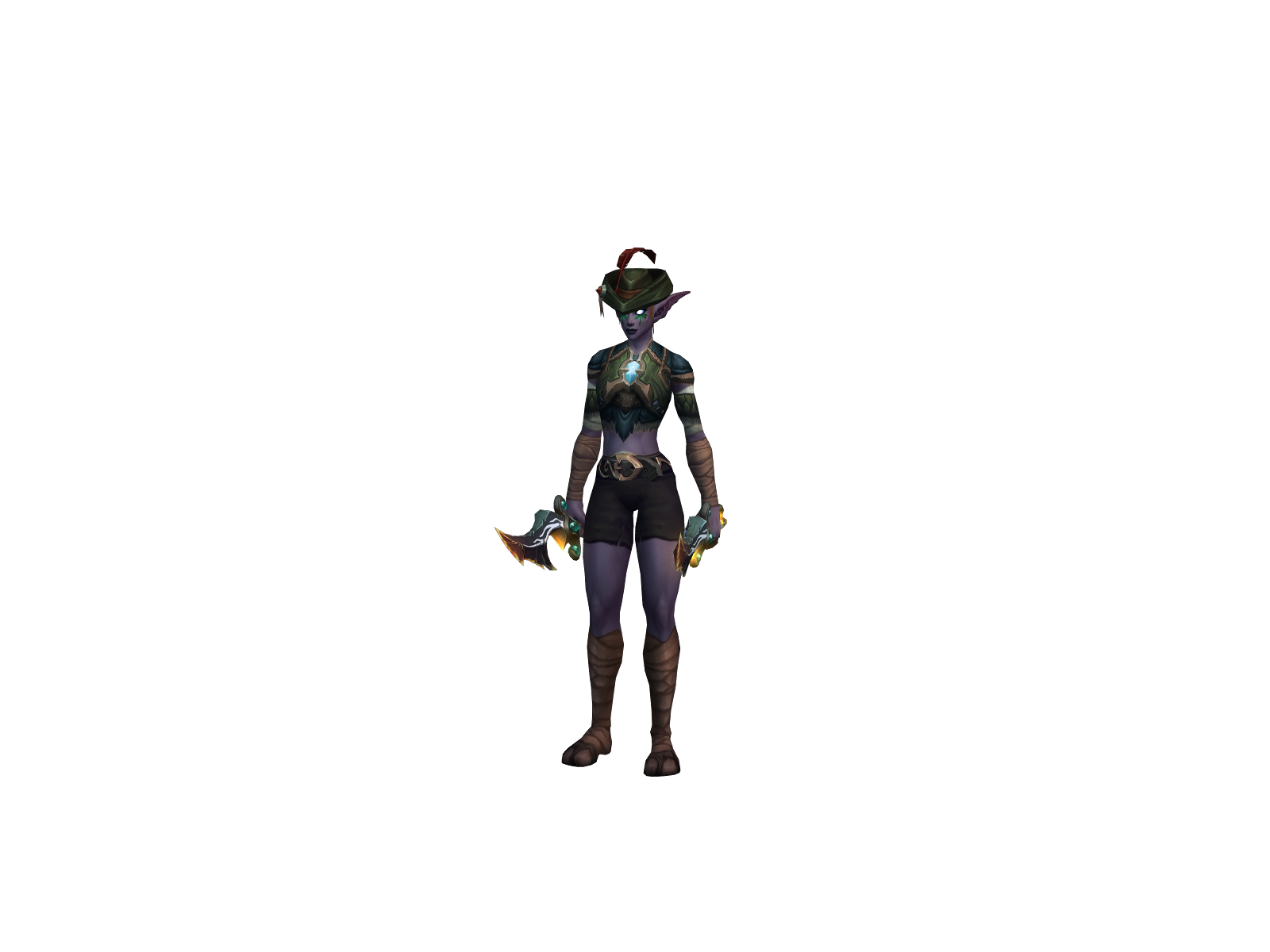 Malusintent 3D character render