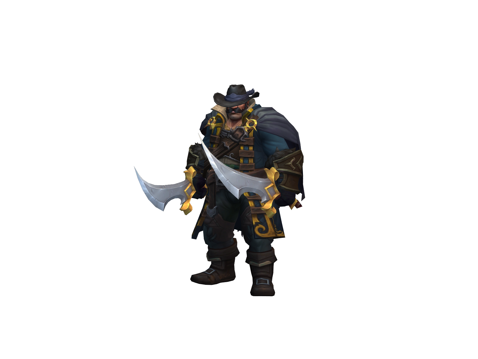 Shockerhand 3D character render