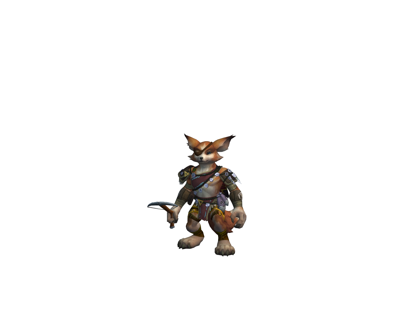 Abando 3D character render