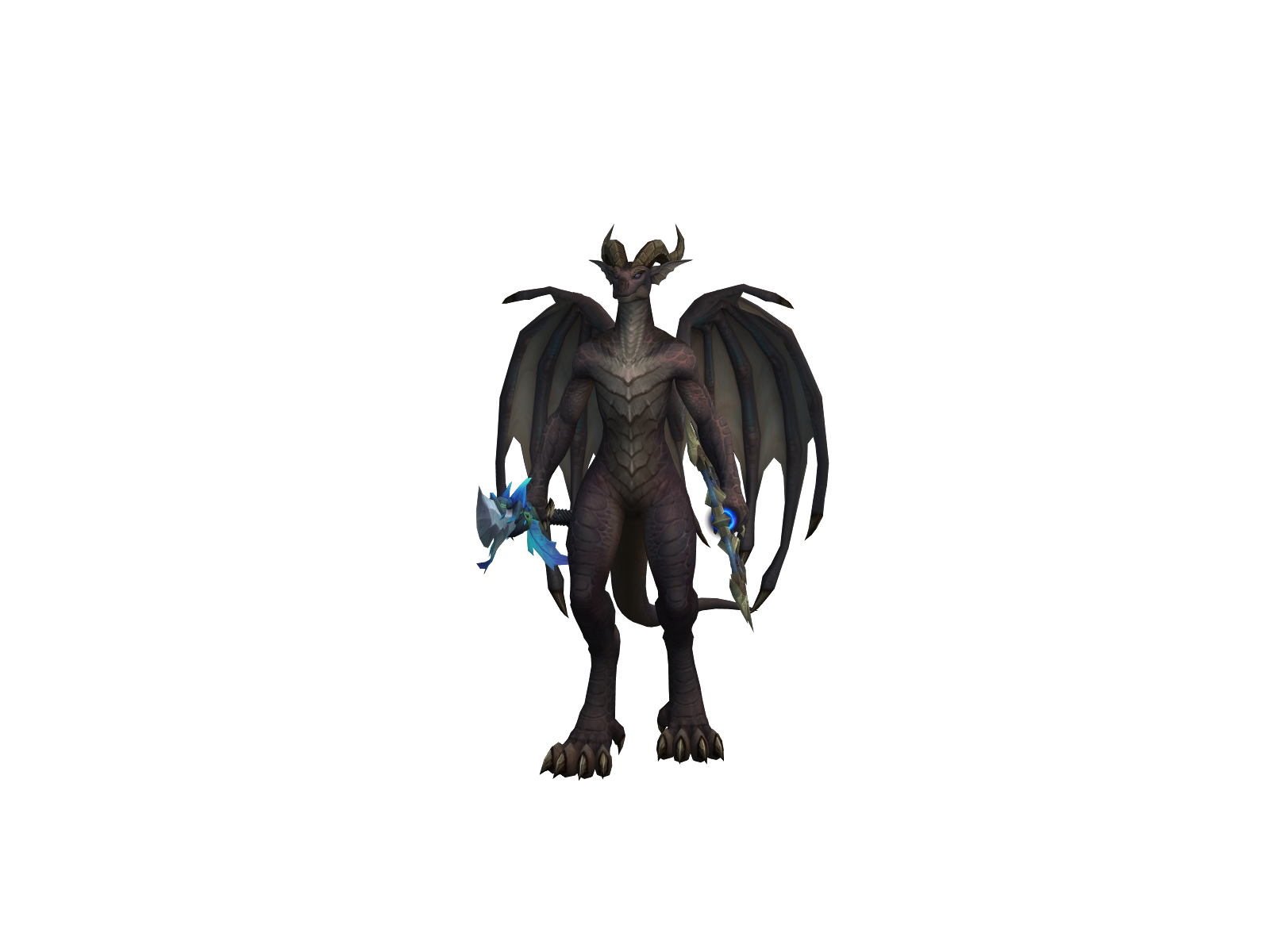 Warbaby 3D character render