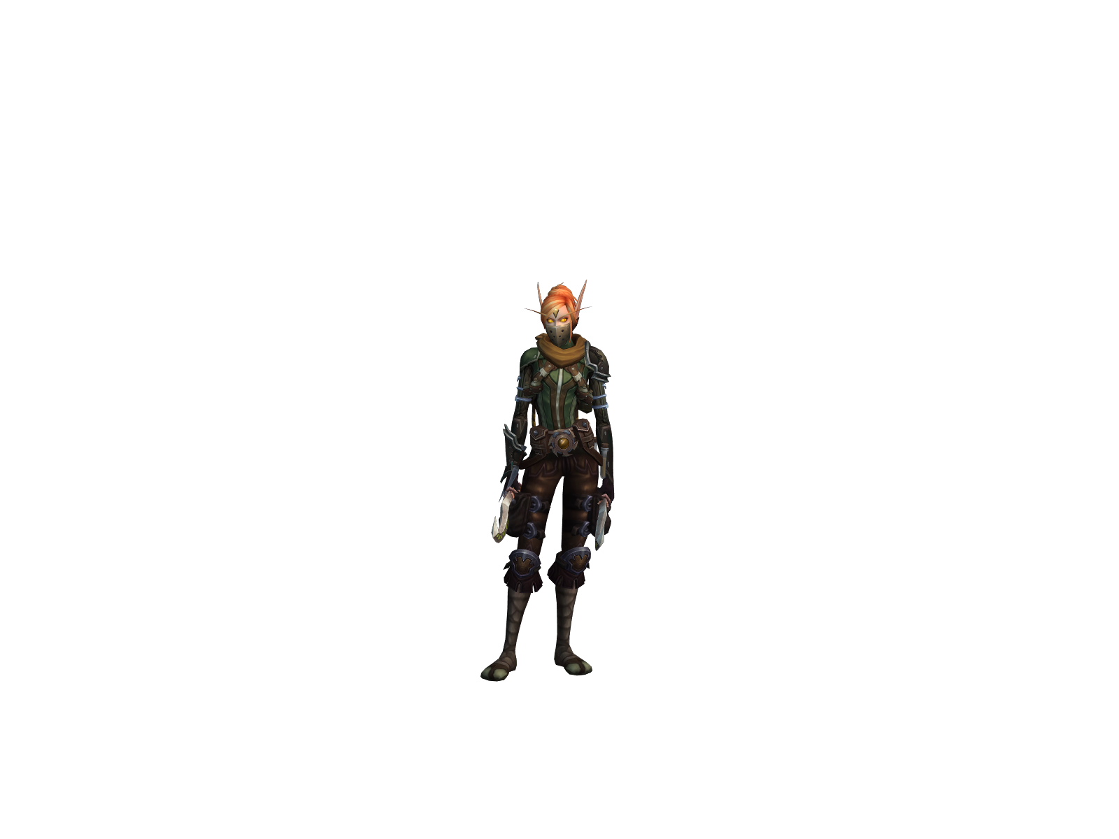 Dalissiel 3D character render