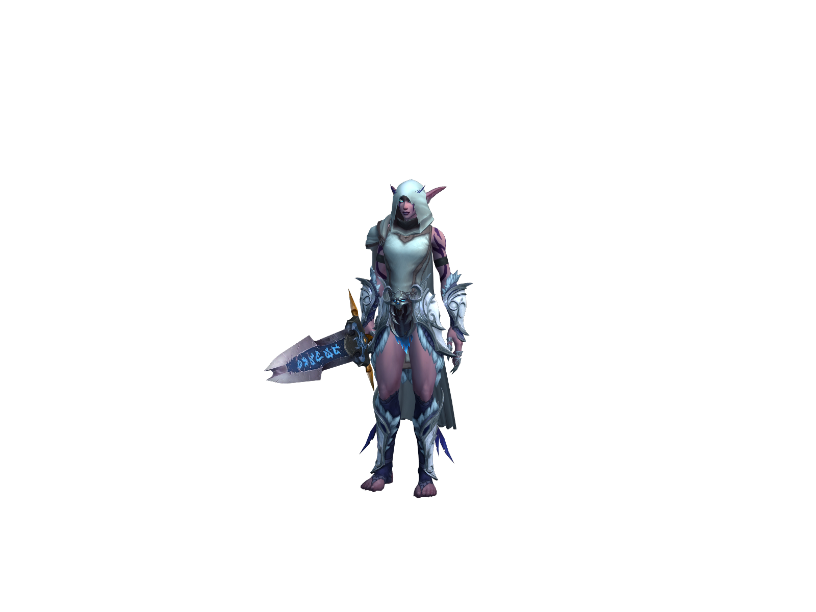 Nasári 3D character render