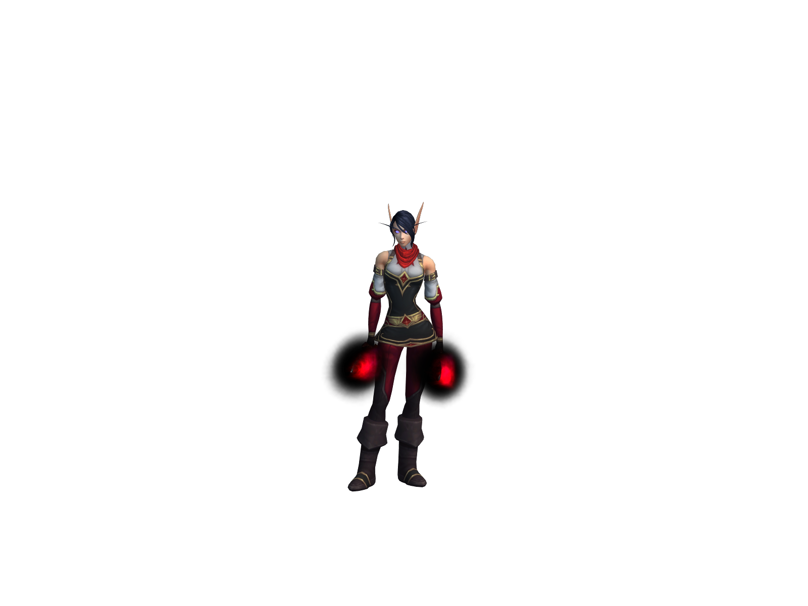 Lynyssa 3D character render