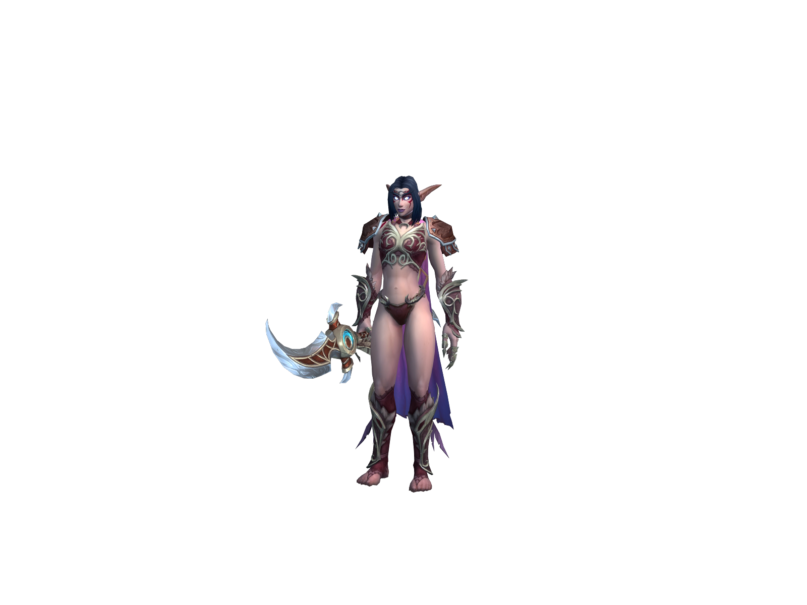 Defiantpupil 3D character render