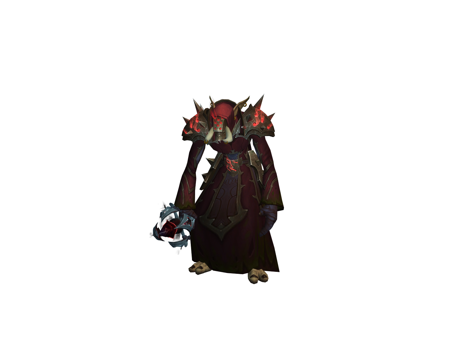 Lockvon 3D character render