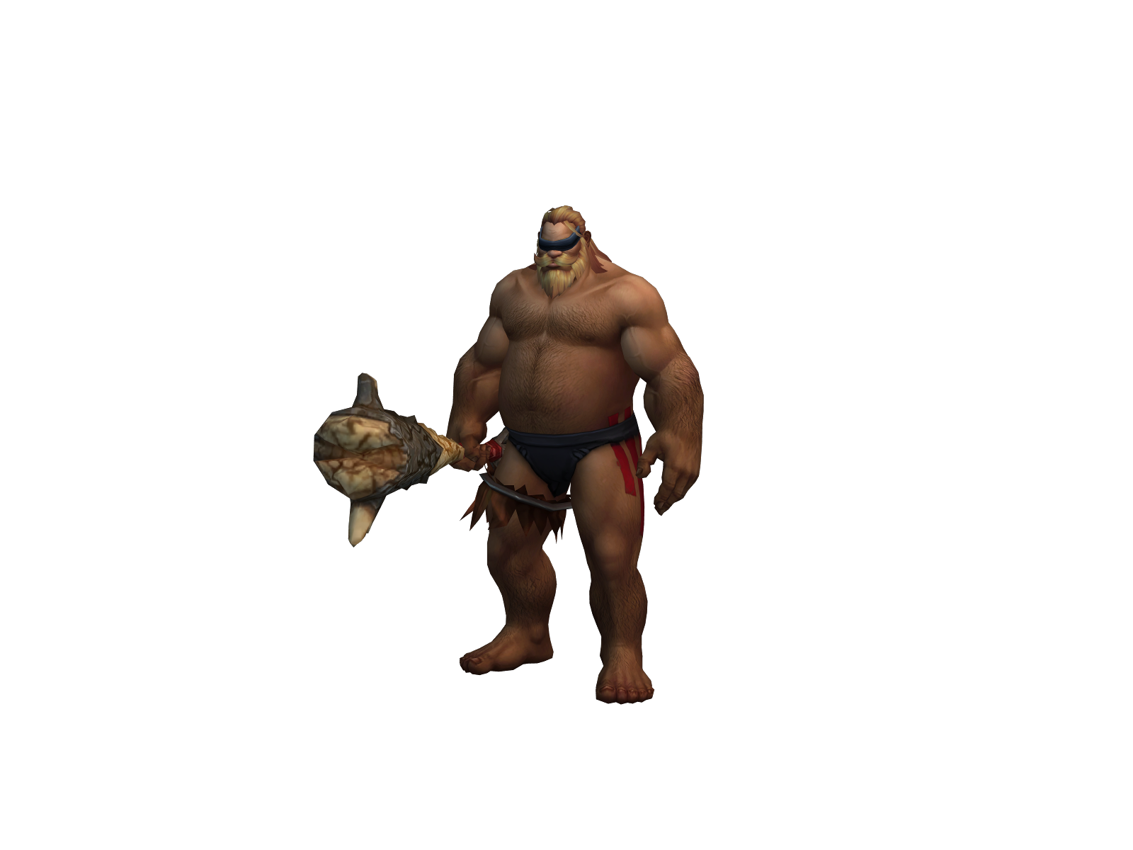 Slowbear 3D character render