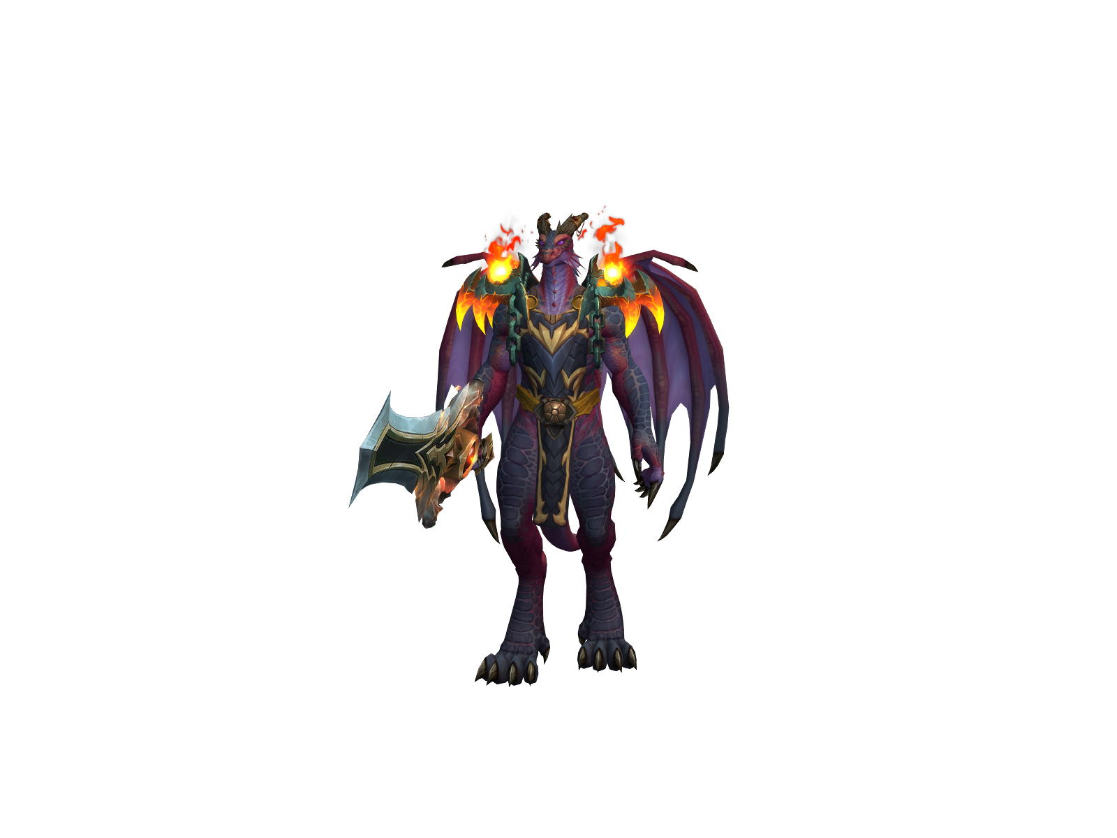 Drácthysnuts 3D character render