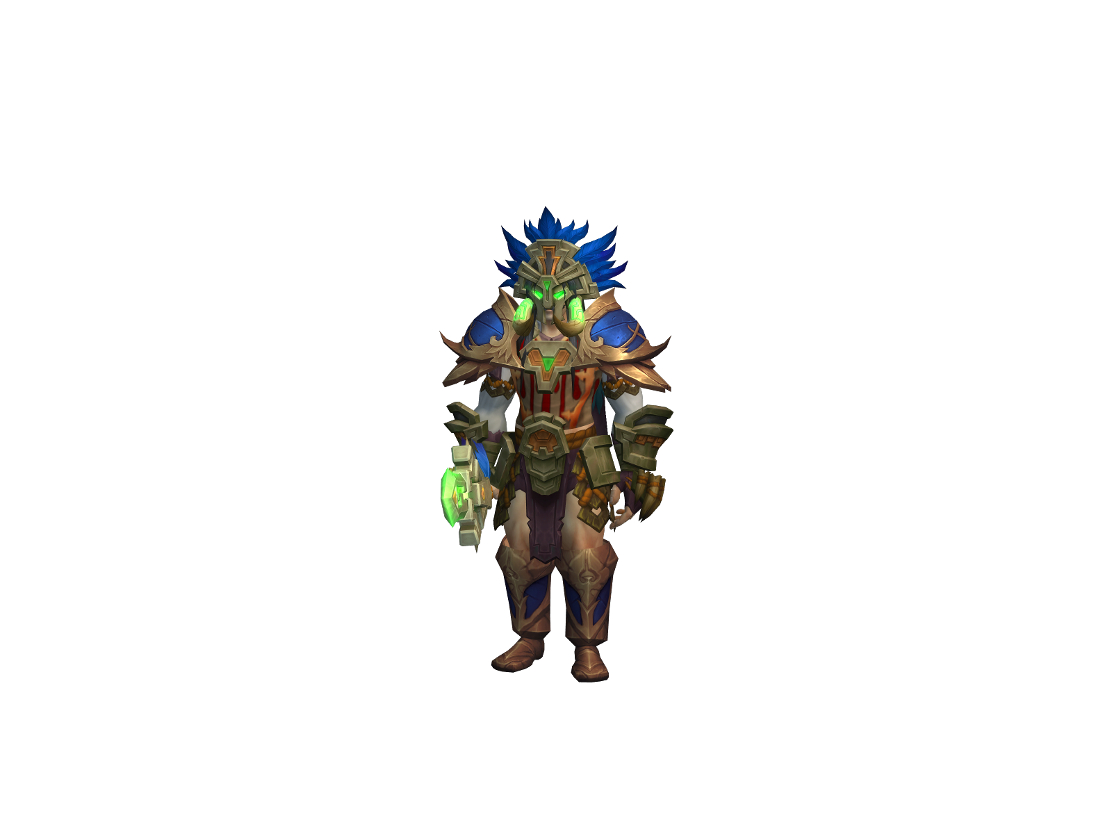 Orangeflame 3D character render