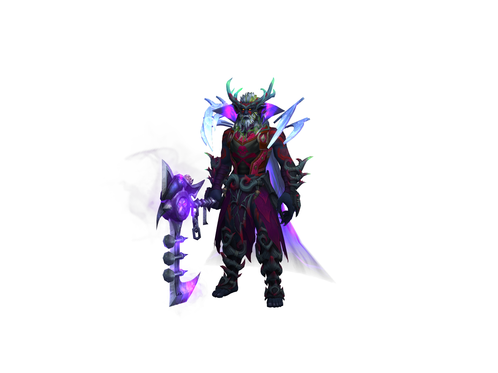 Vaehallo 3D character render