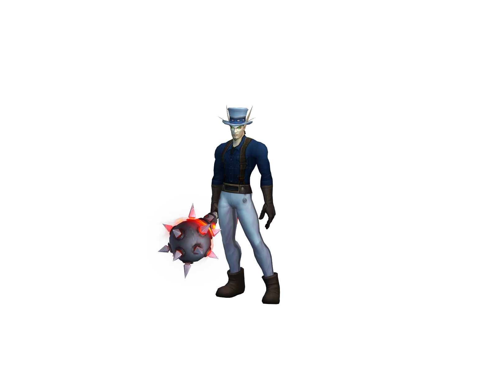 Sram 3D character render