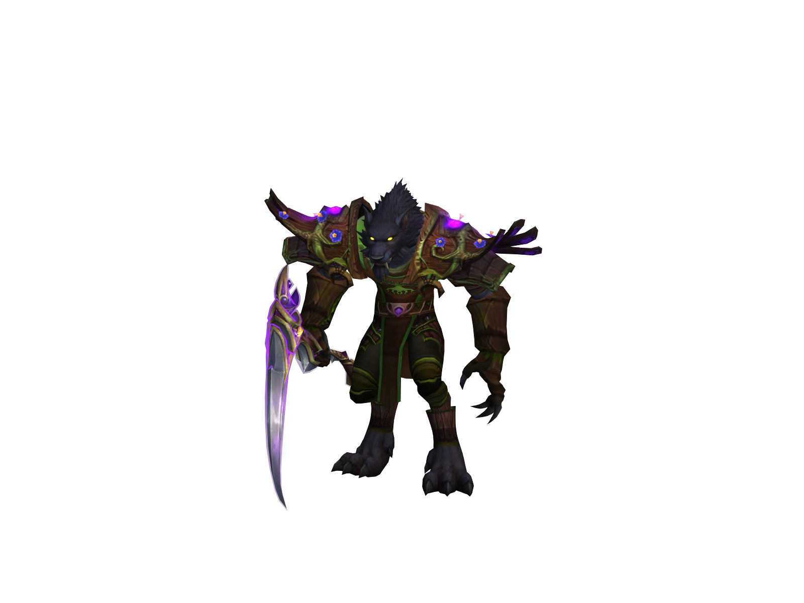 Aferan 3D character render