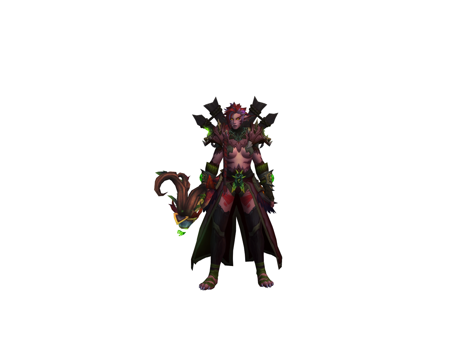 Vermilight 3D character render