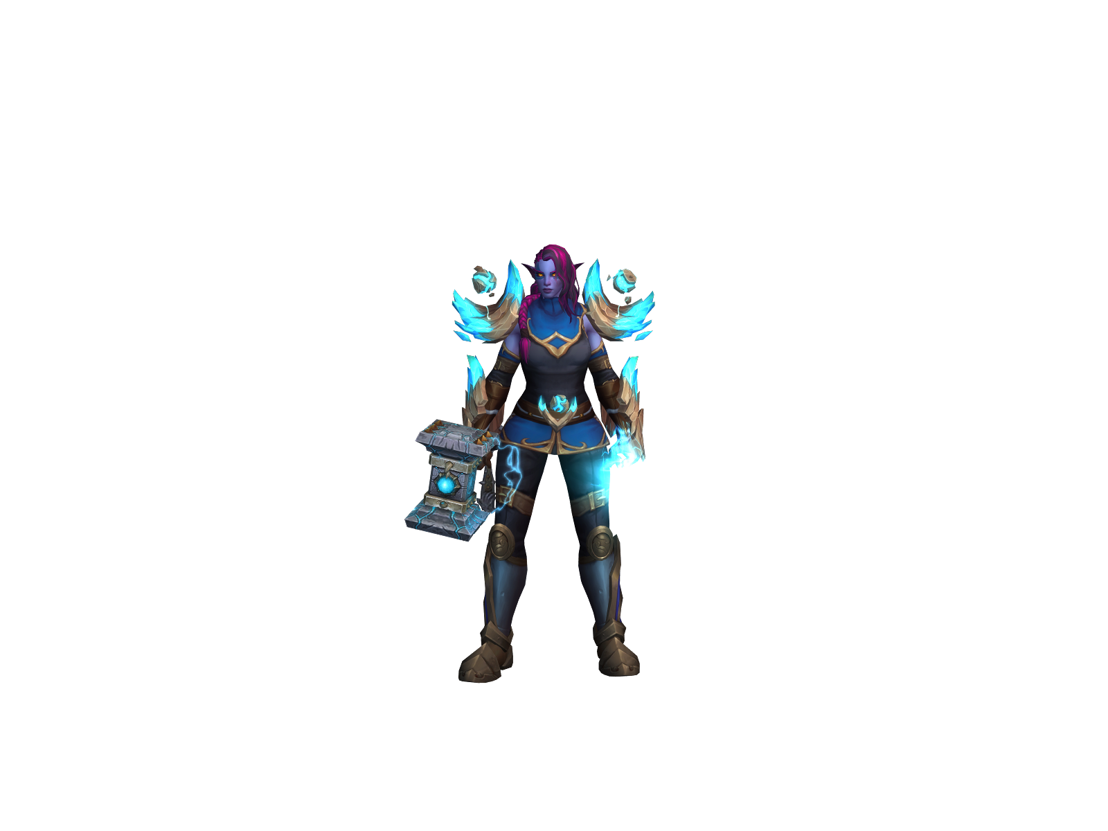 Amåia 3D character render