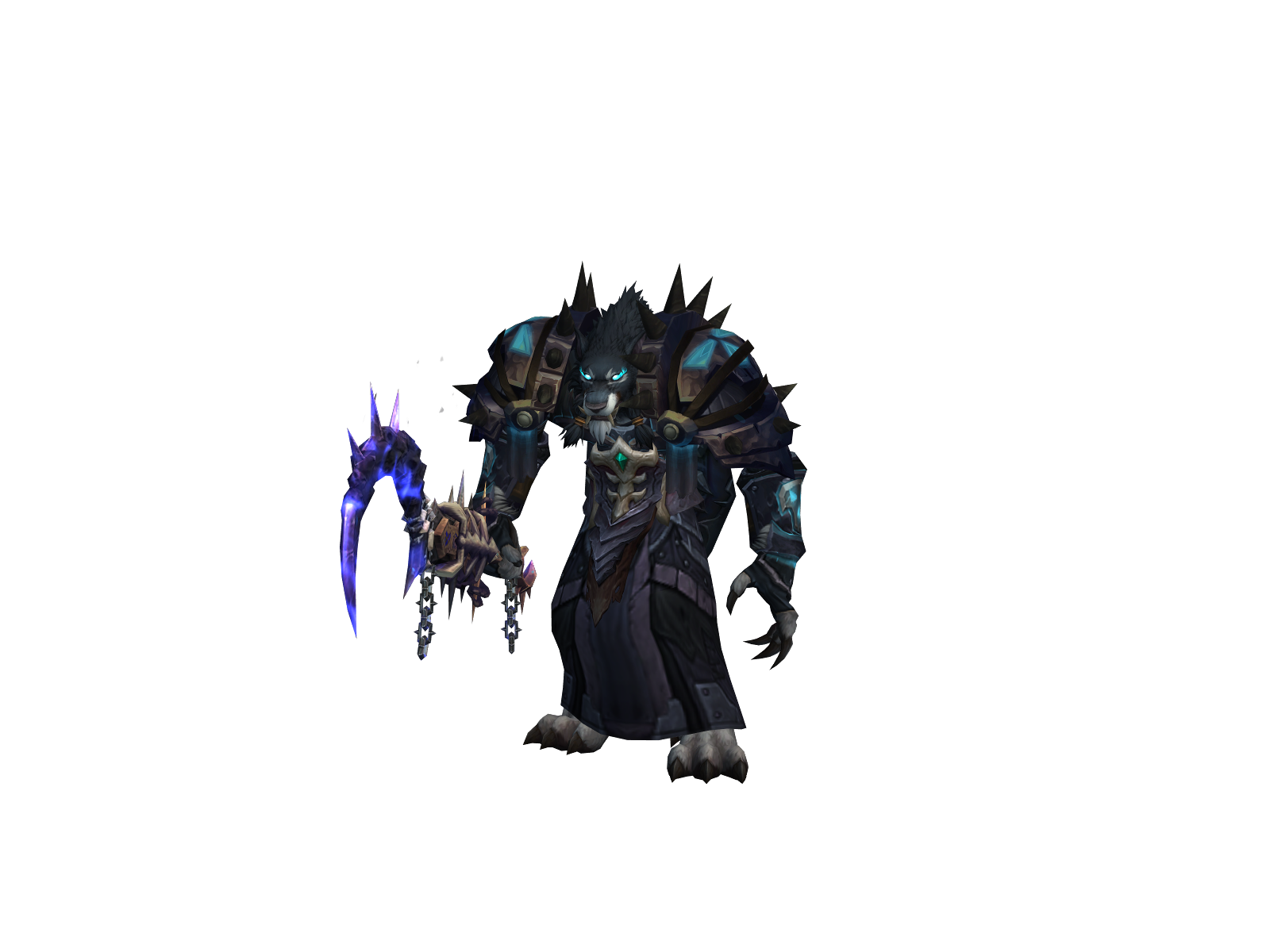 Malchyom 3D character render