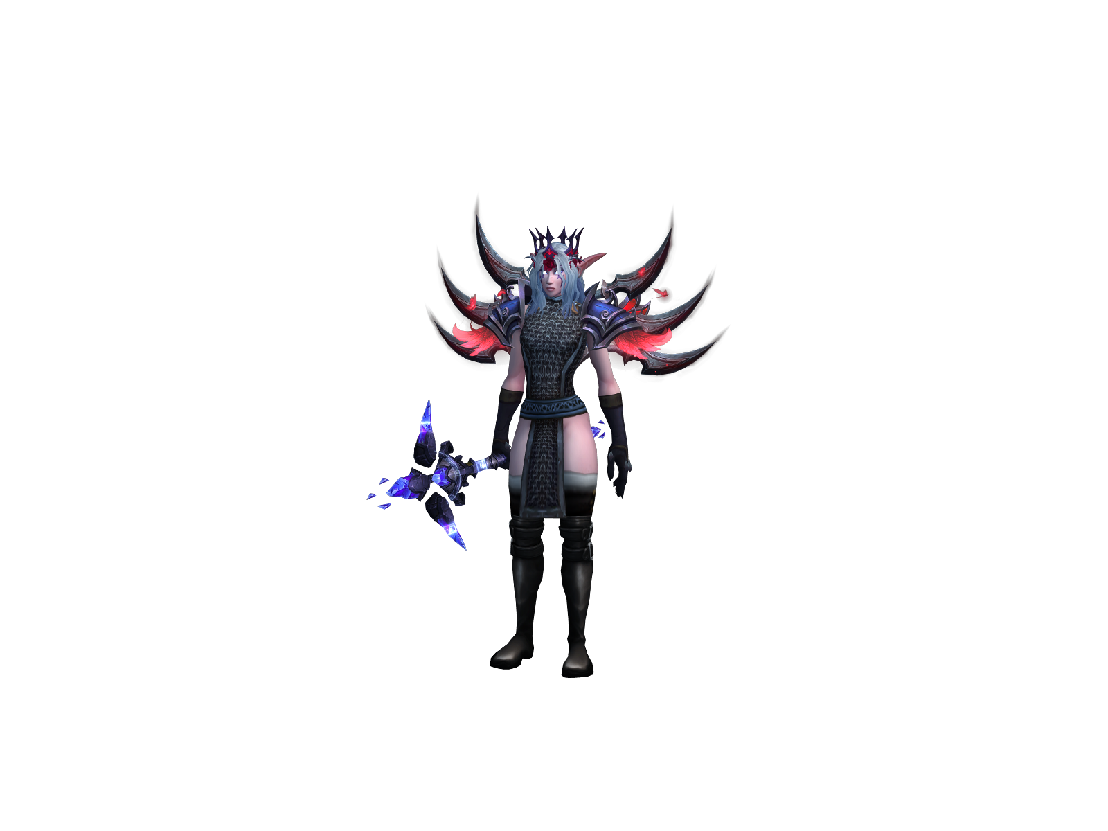 Yukishimaki 3D character render