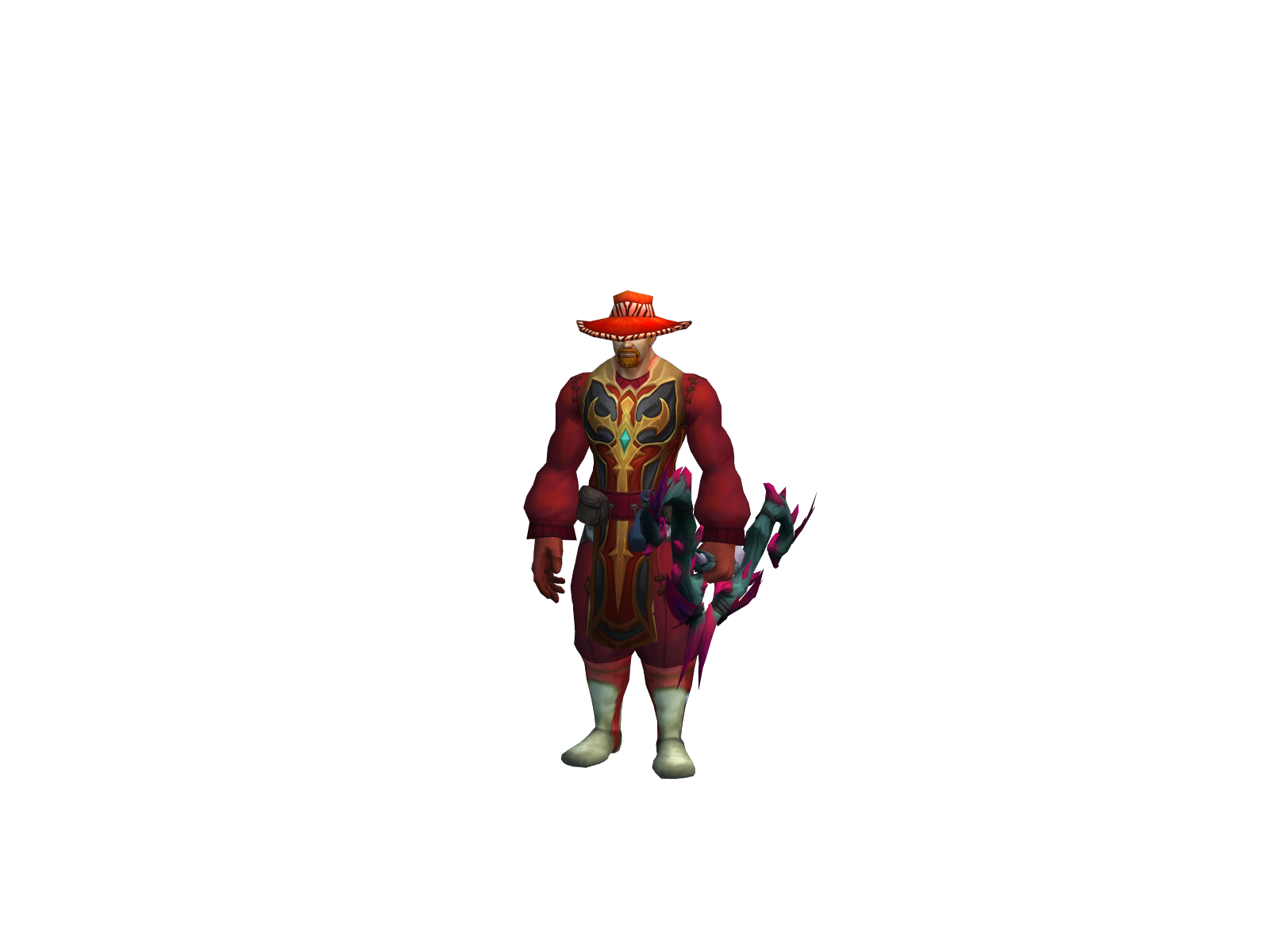 Noebody 3D character render