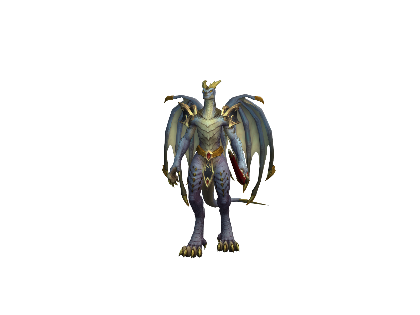 Redred 3D character render