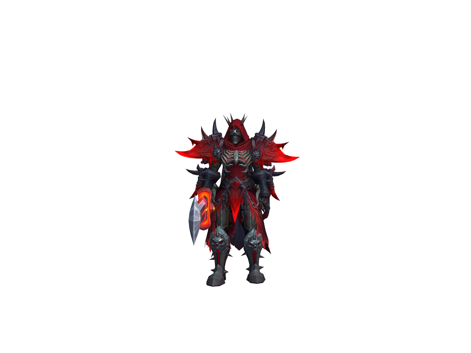 Inflictions 3D character render