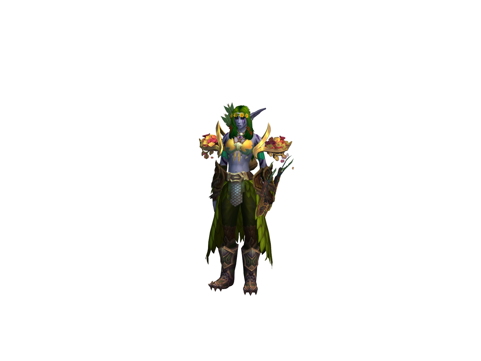 Kikiara 3D character render