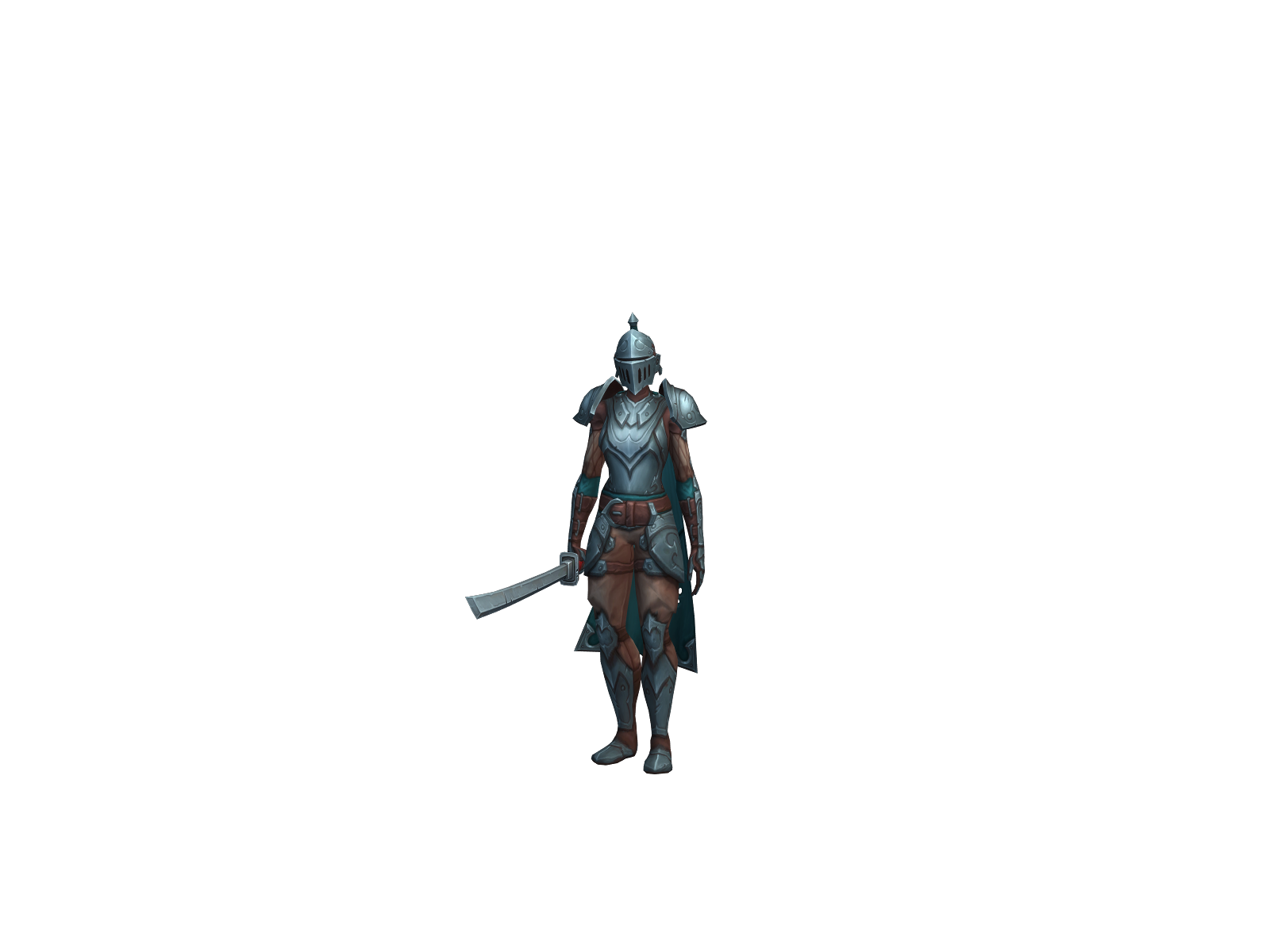 Rishaad 3D character render