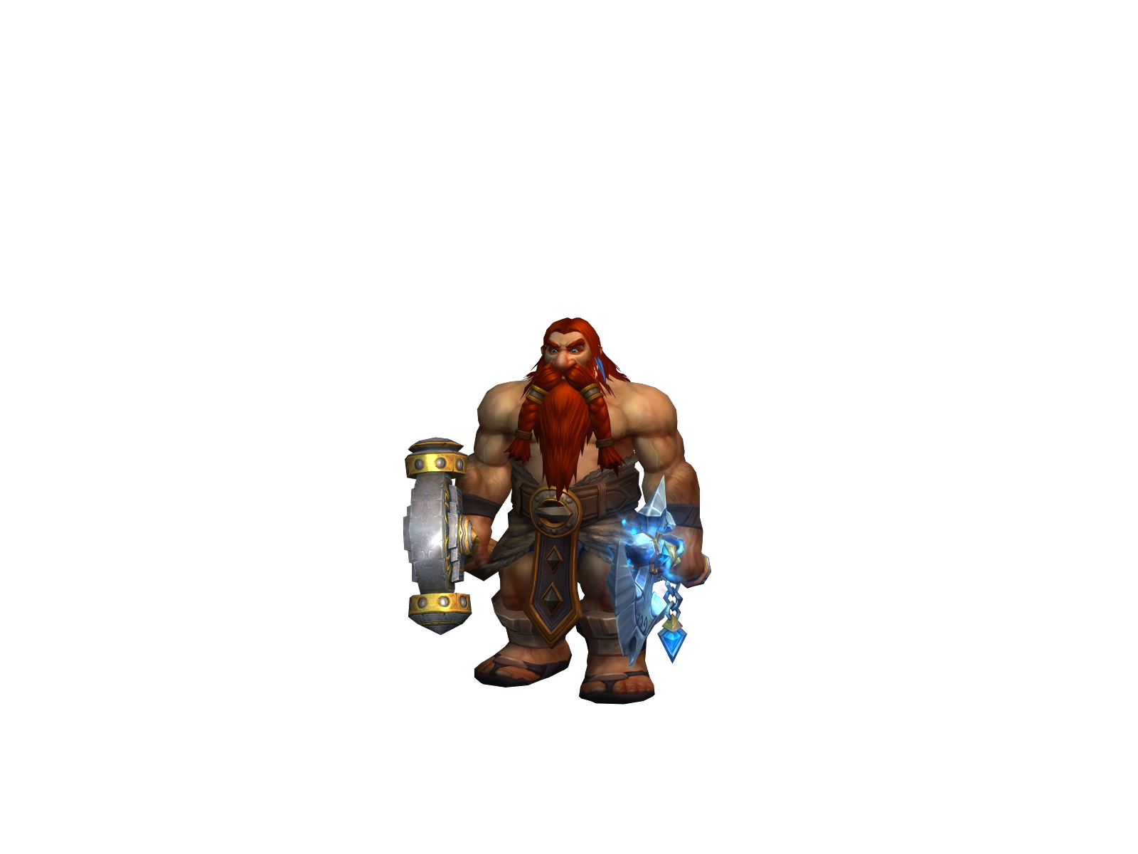Duín 3D character render