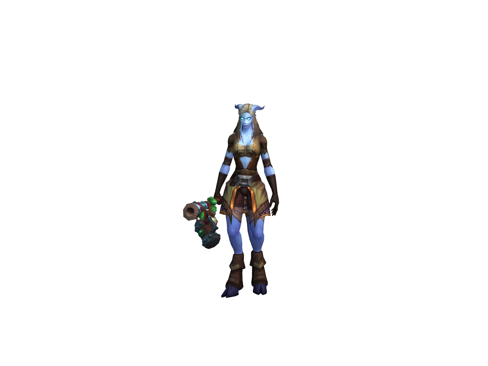 Ariisele 3D character render