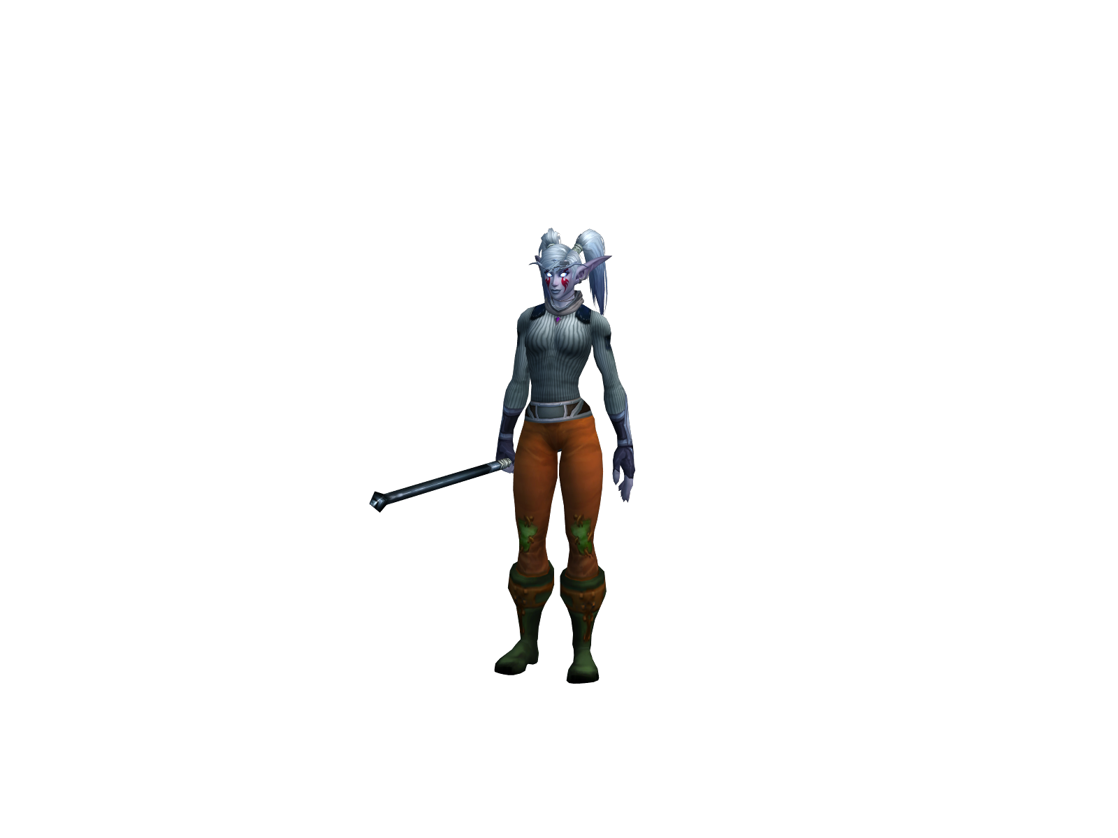 Twiggi 3D character render
