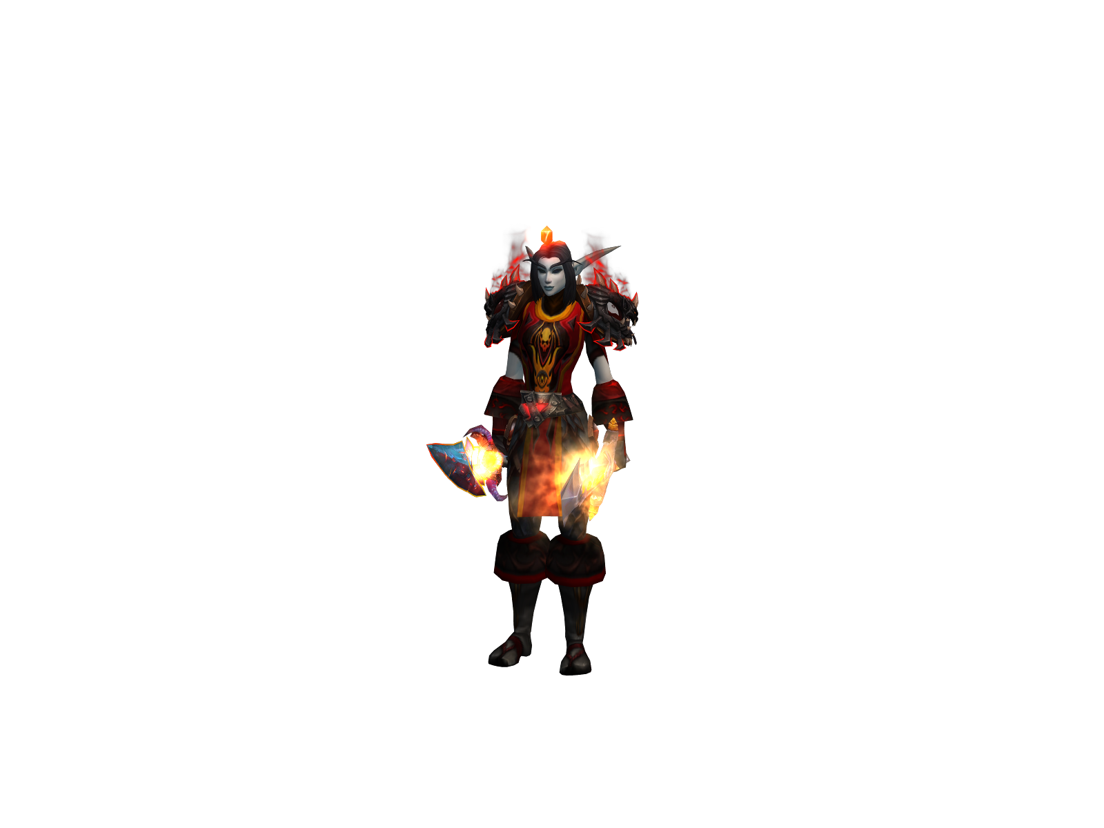 Vløne 3D character render