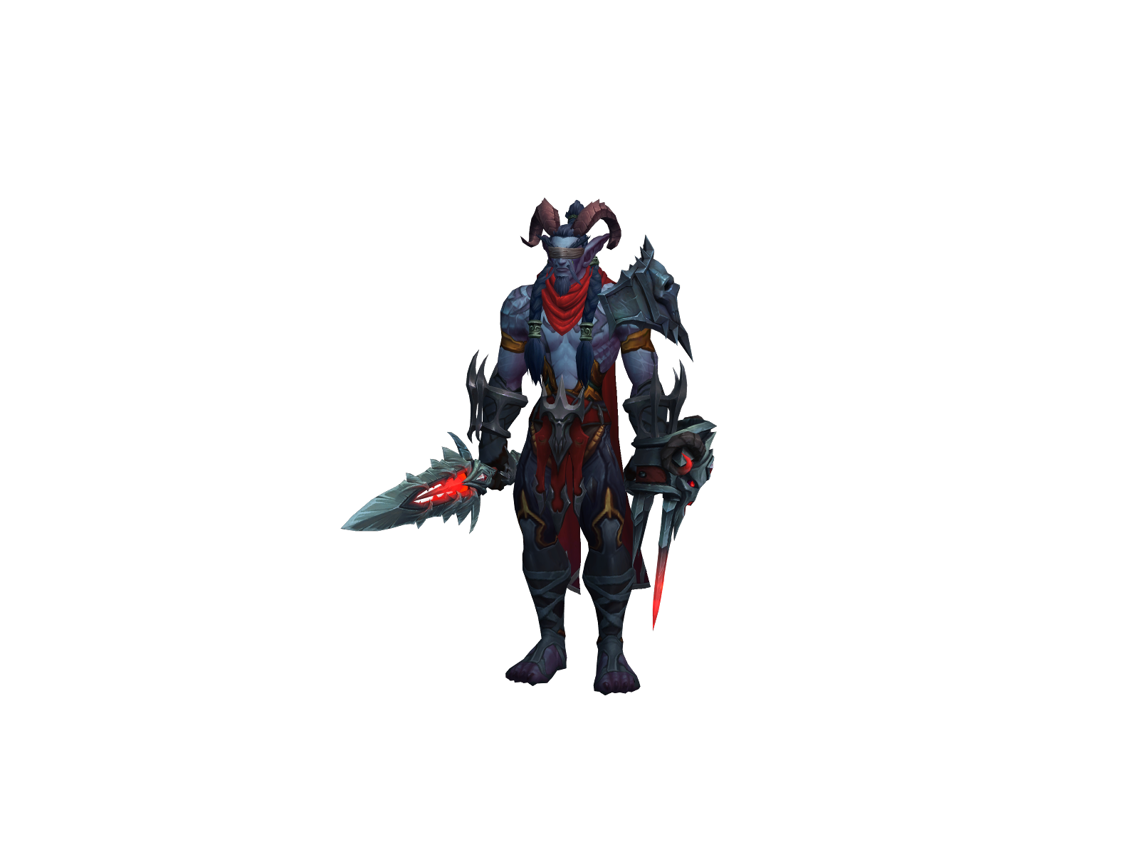Darkër 3D character render