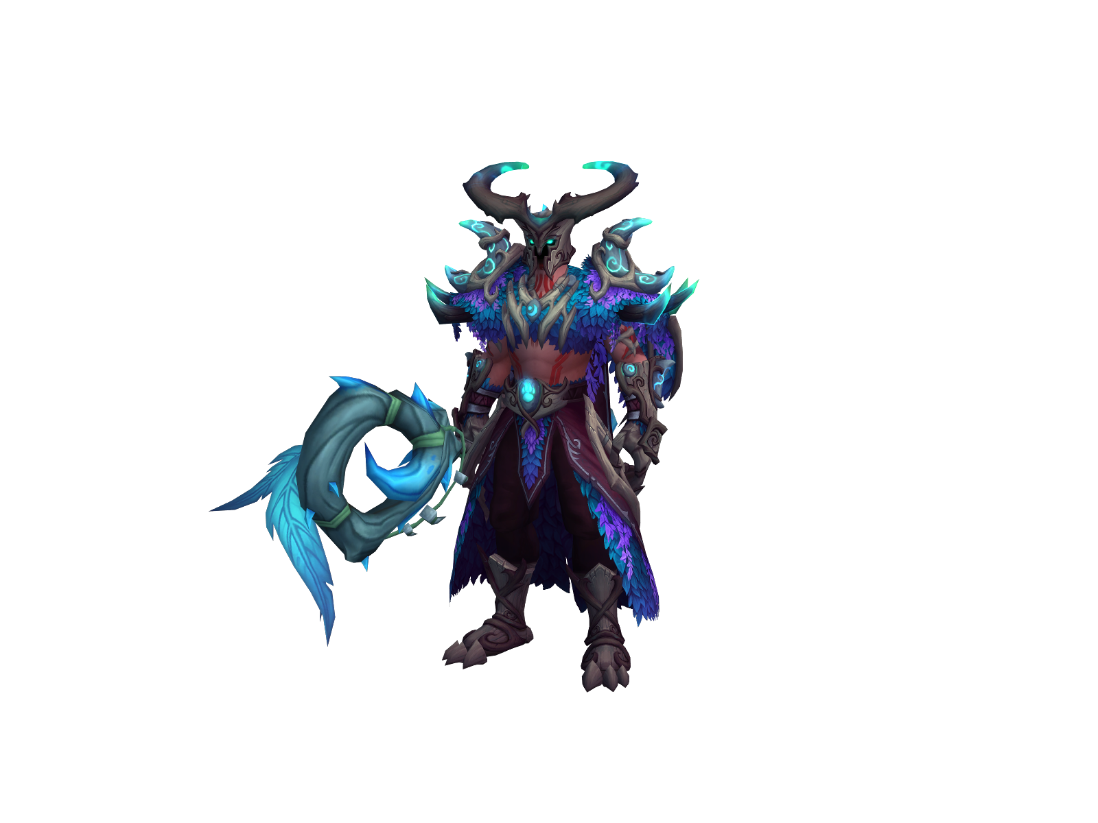 Milkdrassil 3D character render