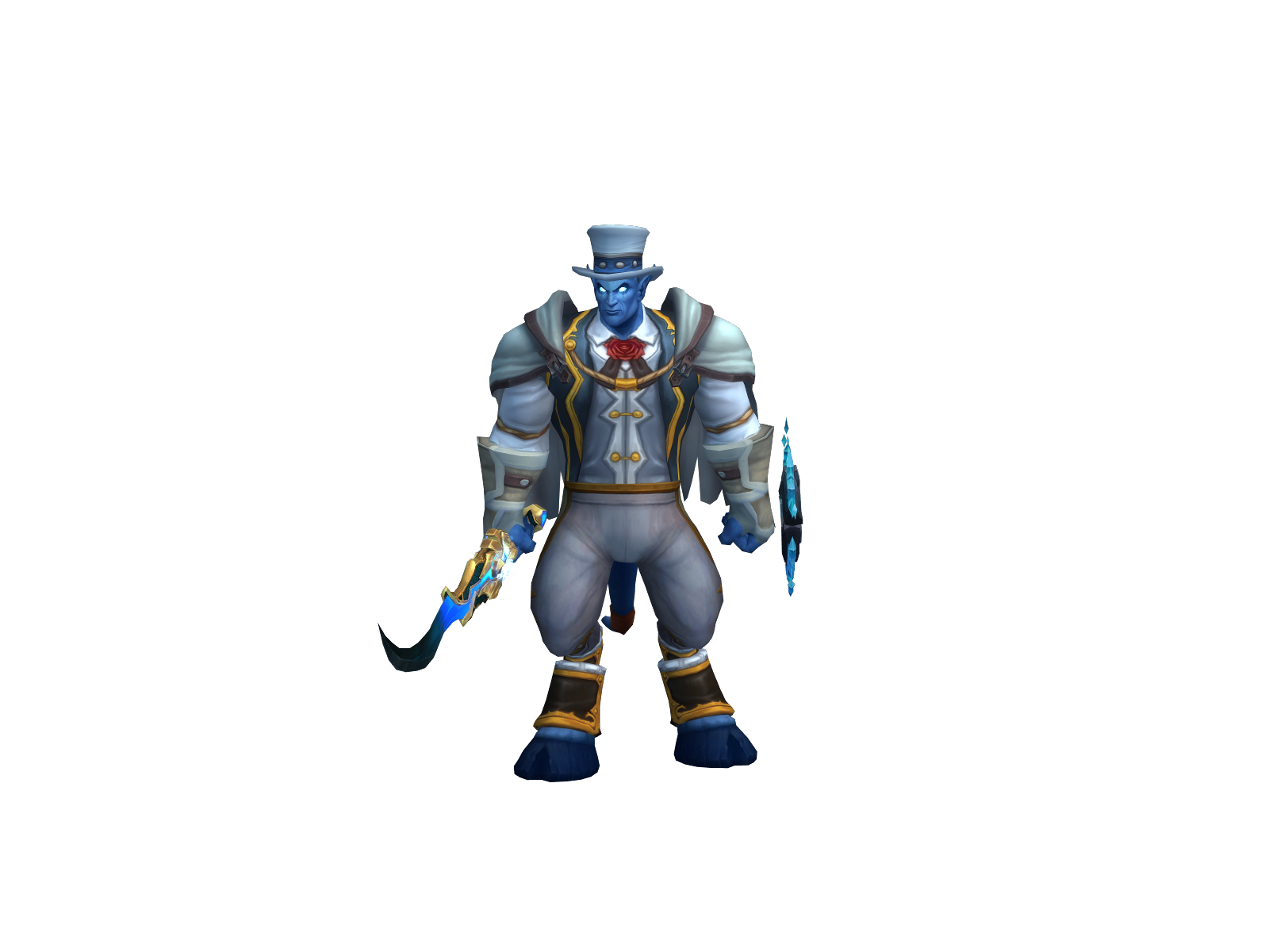 Ouphen 3D character render