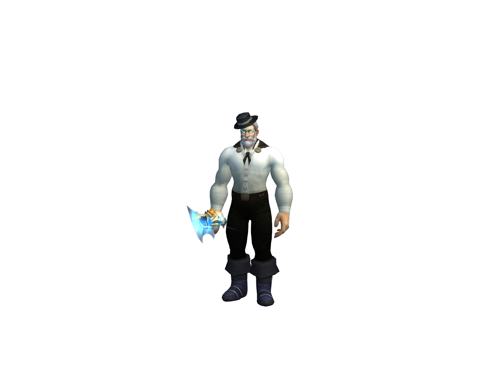 Acryonic 3D character render