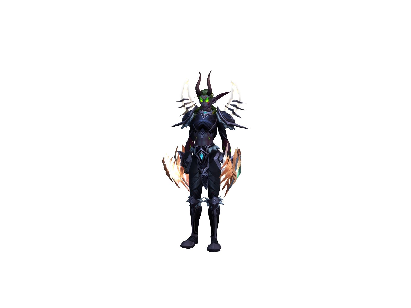 Demonhùnter 3D character render