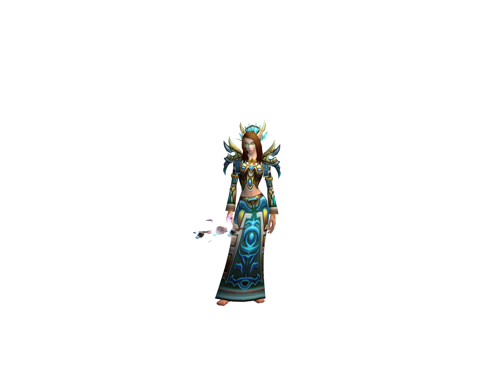Tiffiniidisc 3D character render