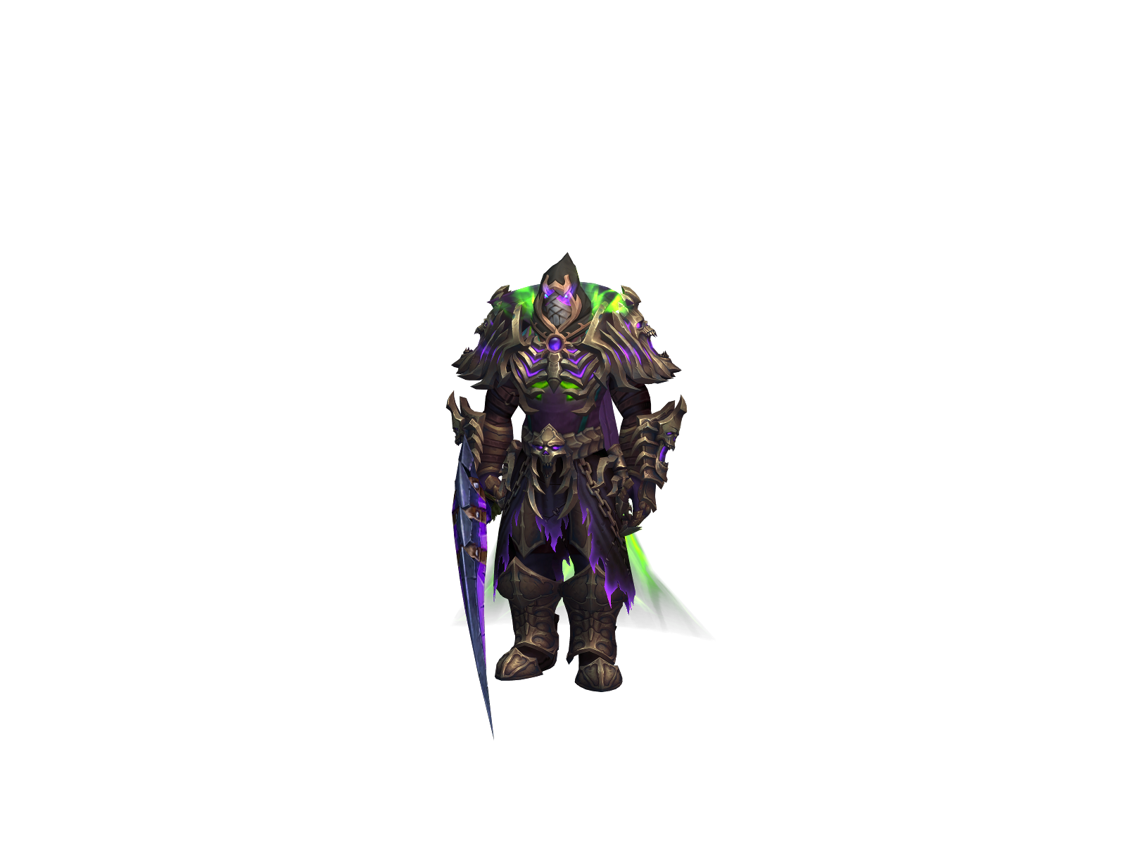 Blighthand 3D character render