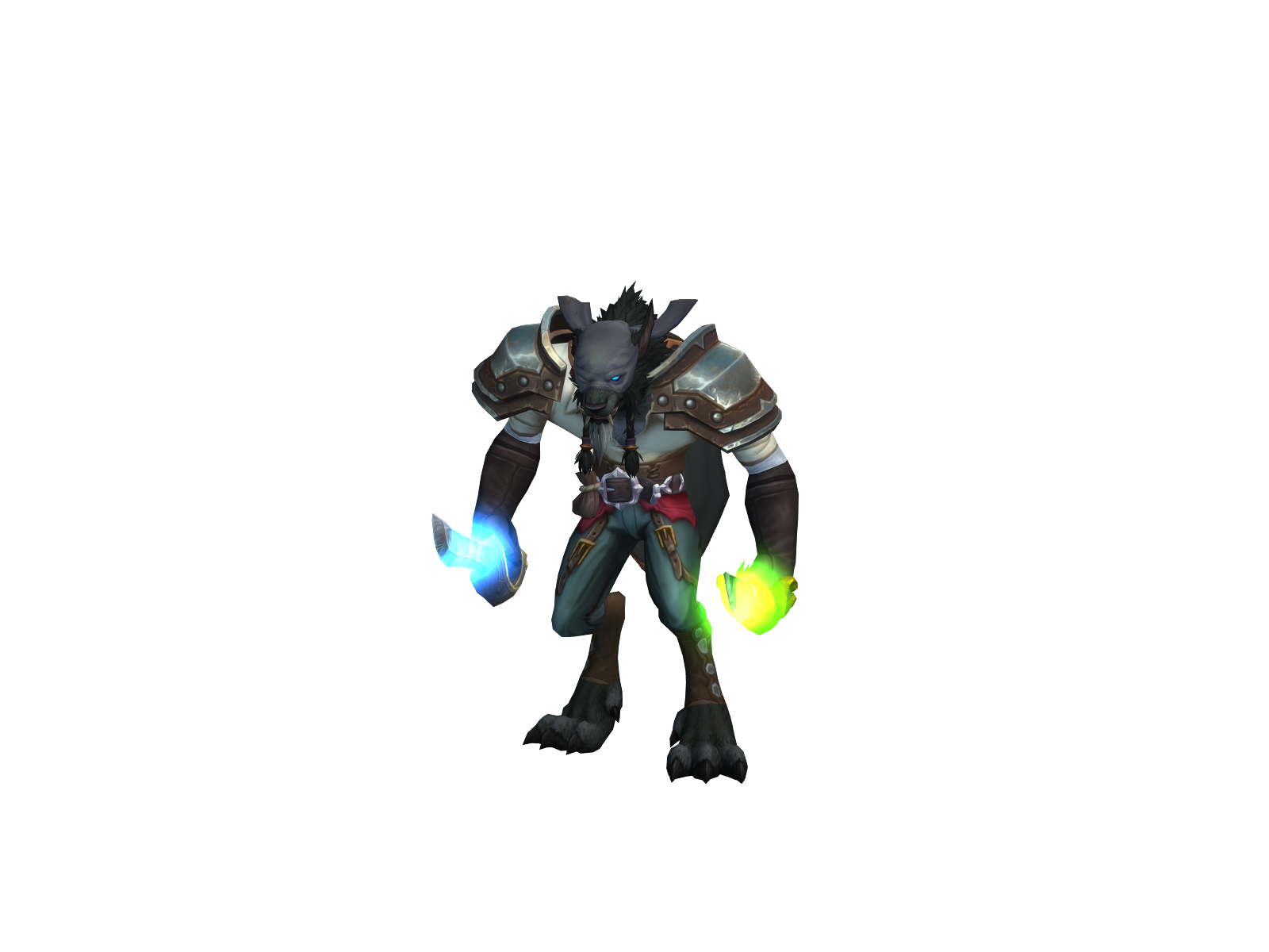 Kangthax 3D character render