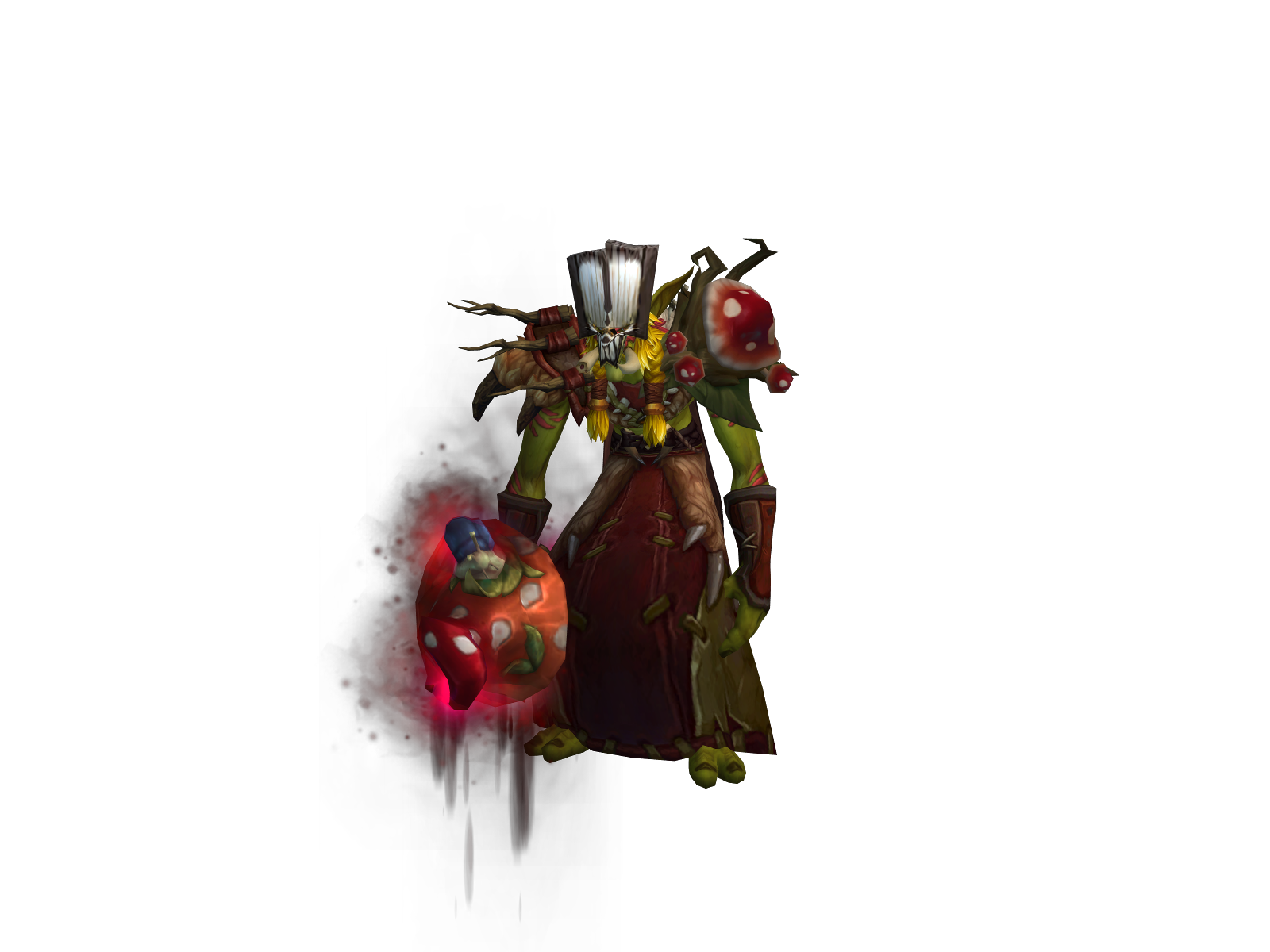 Zerafa 3D character render