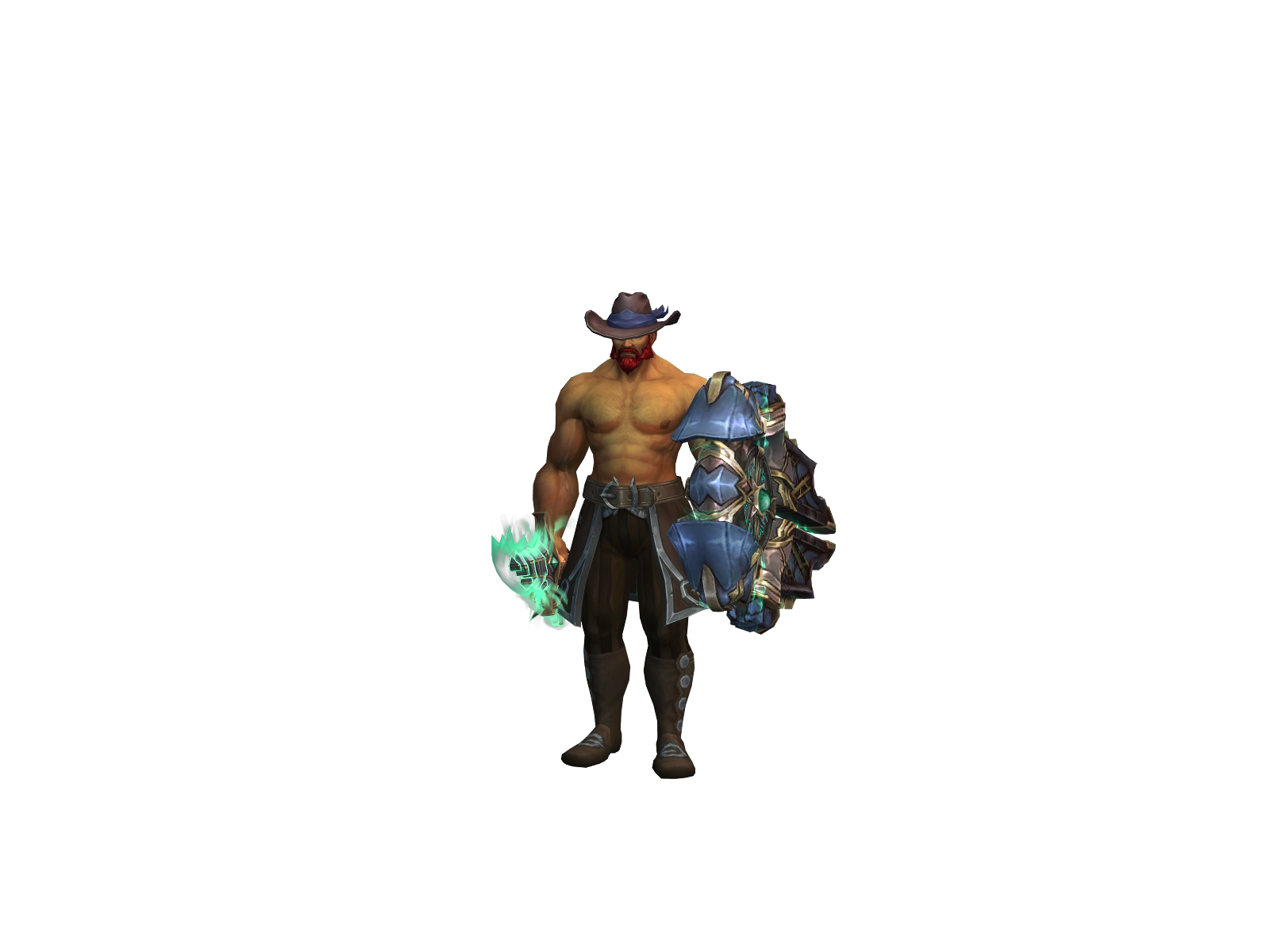 Cuidja 3D character render