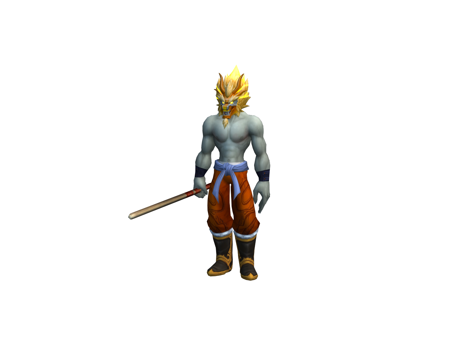 Fistil 3D character render