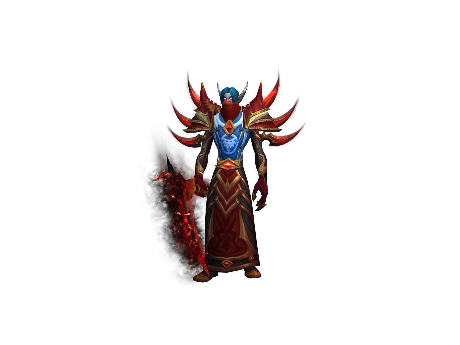Darthmorgoth 3D character render