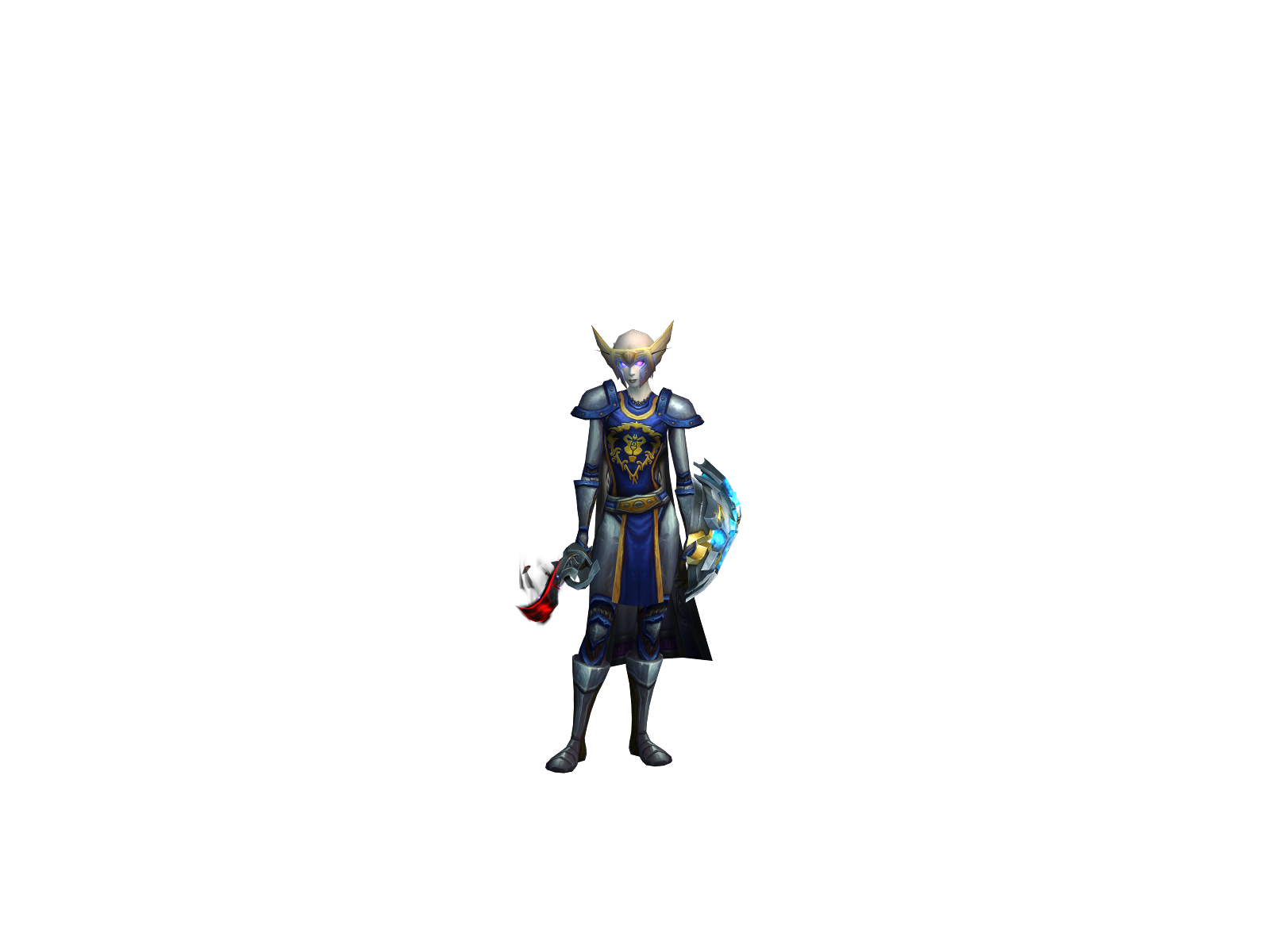 Areniknight 3D character render