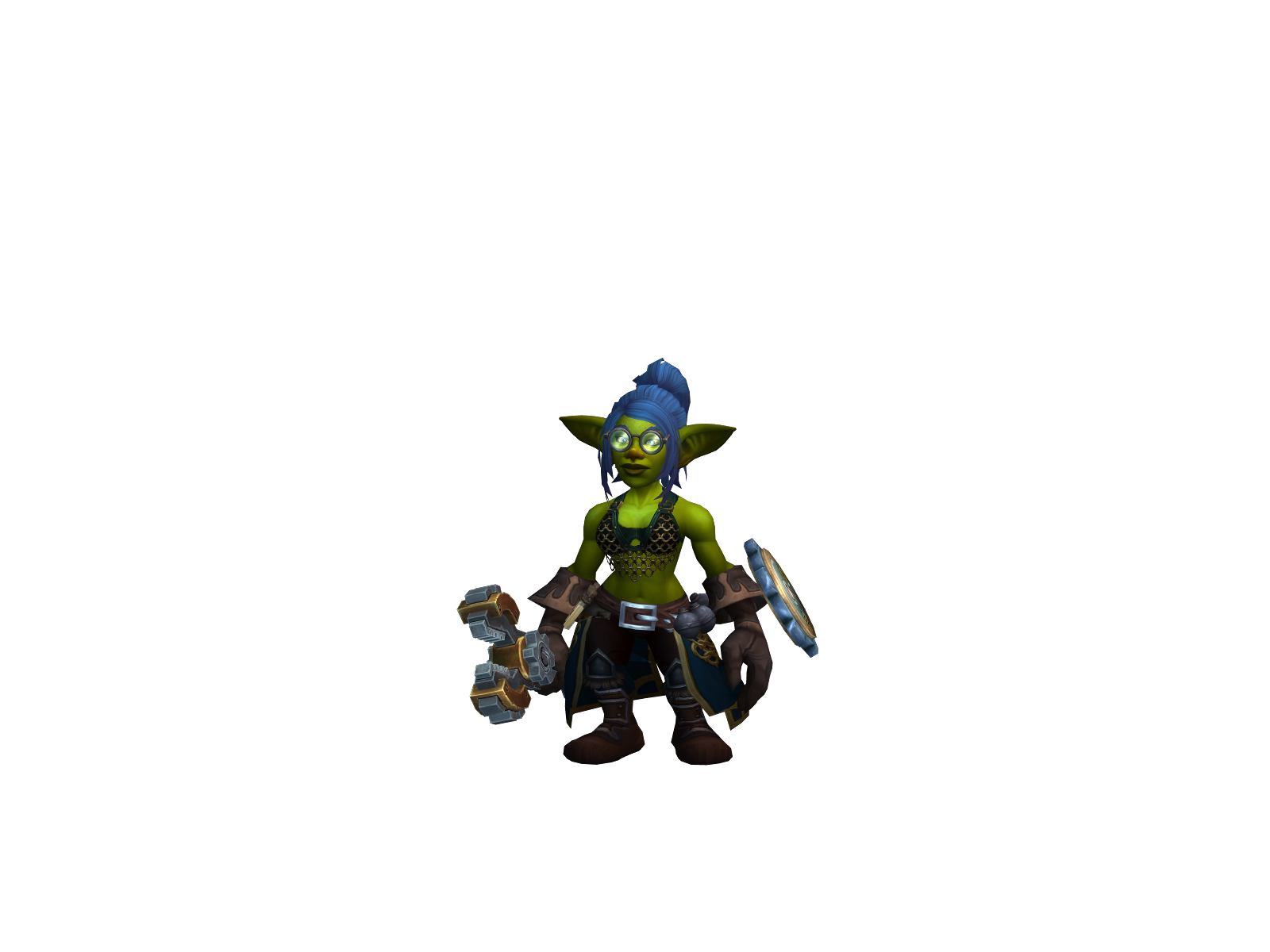 Pipecranker 3D character render