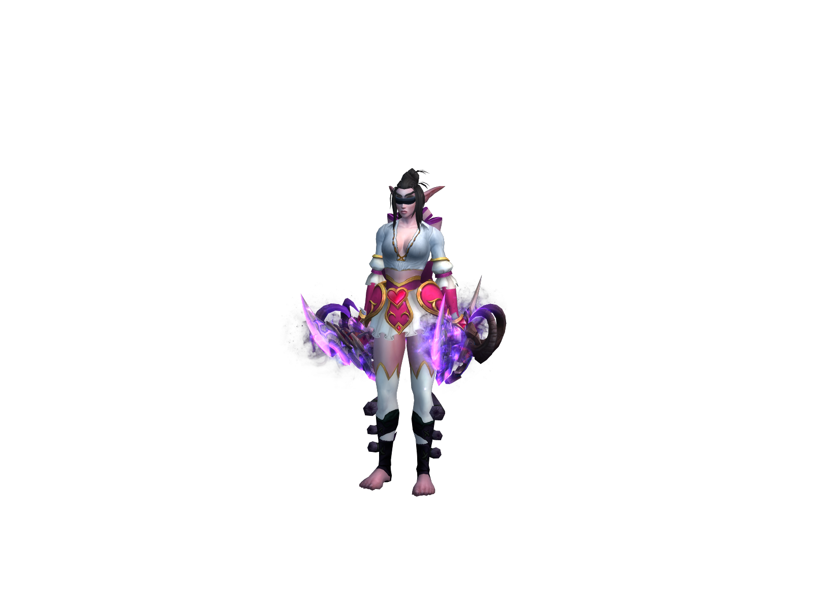 Nyxvelle 3D character render