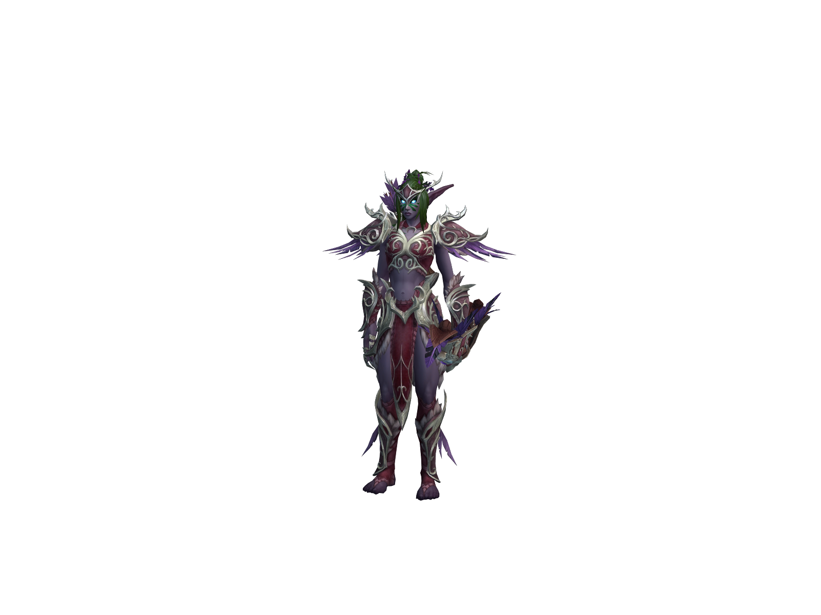 Auries 3D character render