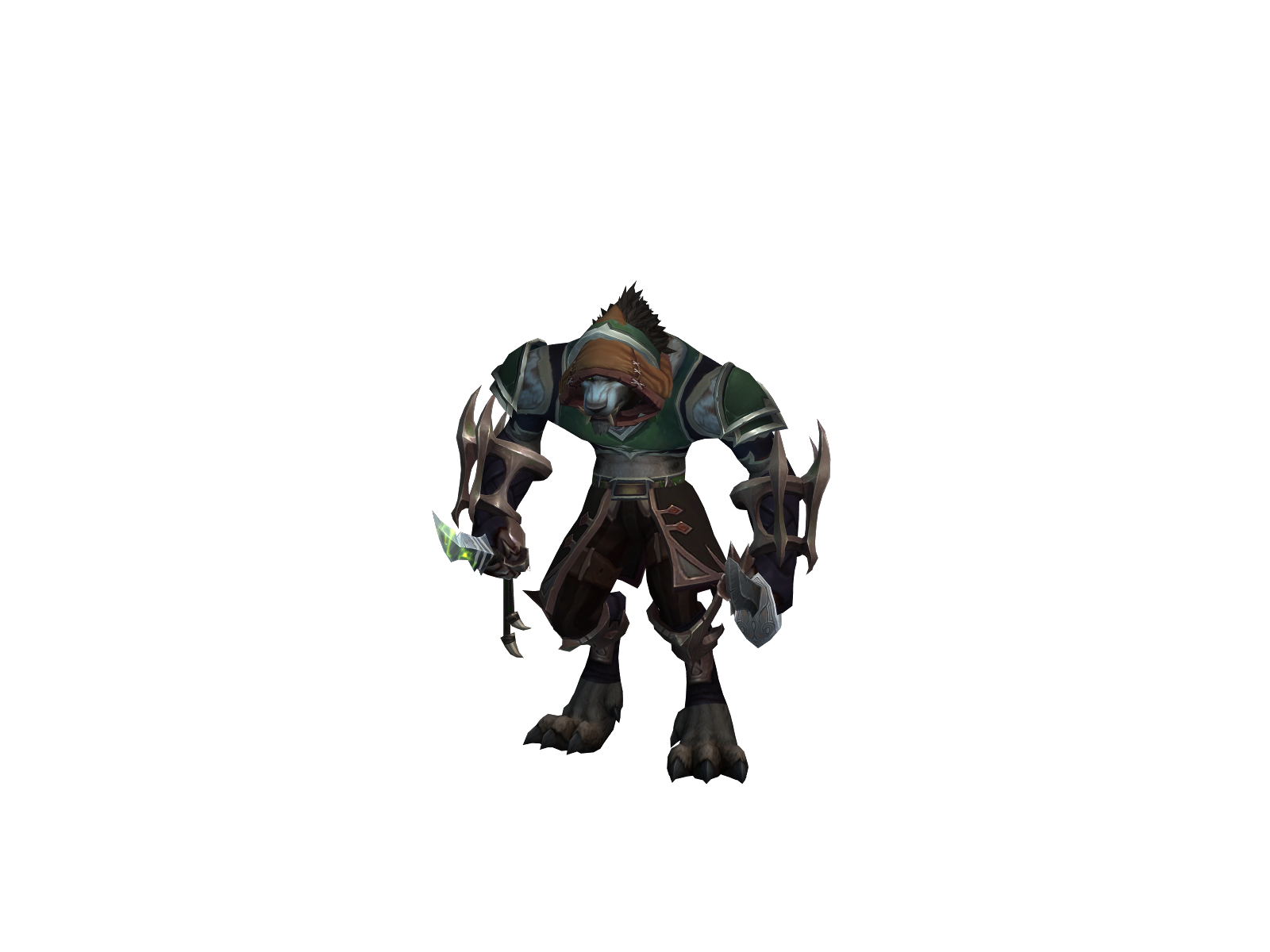 Lycantropy 3D character render