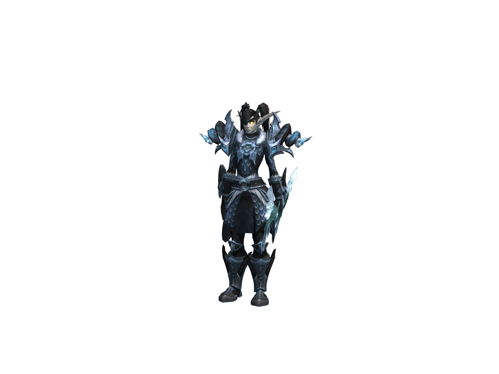 Rifle 3D character render